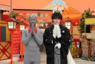 バイきんぐ小峠英二＆timelesz菊池風磨、町の人々の“癖強”な願い事に耳傾ける「小峠地蔵とお狐風磨」4週連続で放送決定