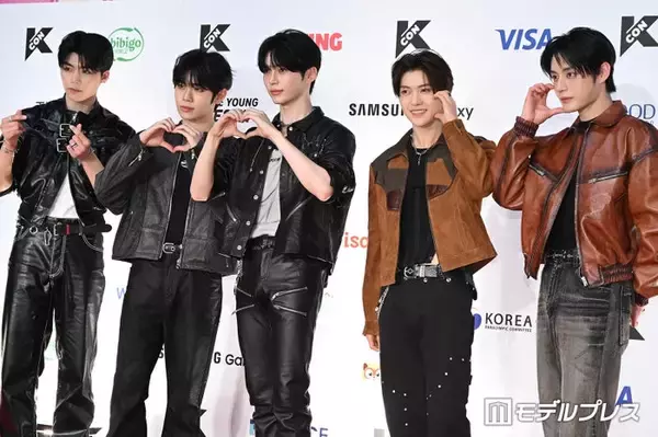 ZEROBASEONE、5人体制で初の「KCON」 ヘッドライナーとして意気込み「本当にいっぱい準備をしました」【KCON JAPAN 2026／レッドカーペット】