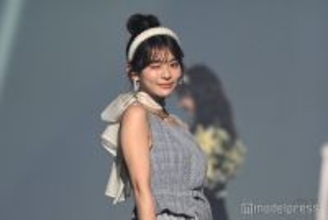 永瀬莉子、凱旋ランウェイで美肌輝くノースリーブ姿披露「憧れのスタイル」「透明感際立つ」と反響【TGC広島2025】