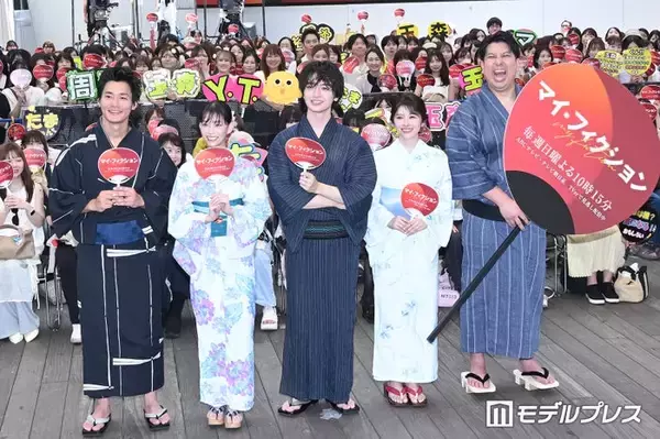キスマイ玉森裕太・森川葵・宮澤エマら豪華集結 六本木に浴衣姿で登場【マイ・フィクション】