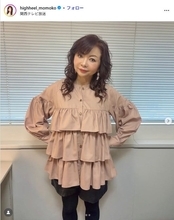 ハイヒール・モモコ、ミニスカ×ニーハイソックス姿公開「完璧な着こなし」とファン絶賛