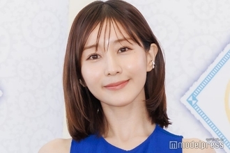 田中みな実、ウエディングドレス姿で美デコルテ全開「フェイクマミー」結婚式ショットに反響続々