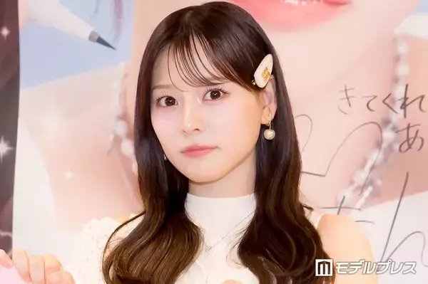 齊藤なぎさ、美肌輝くノースリ姿に視線集中「思わず二度見」「色白で綺麗」