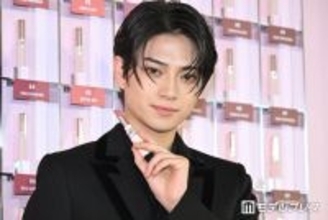 岩瀬洋志、ツヤ＆血色感メイク圧巻オーラ放つ この春は「美容をさらに意識」【YSL LOVENUDE HOTEL】