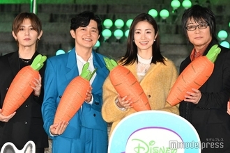 上戸彩・森川智之・山田涼介・下野紘ら「ズートピア２」日本版キャスト豪華集結 山田の発言にツッコミ飛ぶ「イケメンって言ったね？」