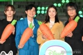 上戸彩・森川智之・山田涼介・下野紘ら「ズートピア２」日本版キャスト豪華集結 山田の発言にツッコミ飛ぶ「イケメンって言ったね？」