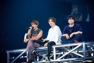 NEWS、ファンとのコール＆レスポンス・「KMK」あいうえお作文・オリジナルソング…三者三様の表現で愛伝える【メンバー挨拶】