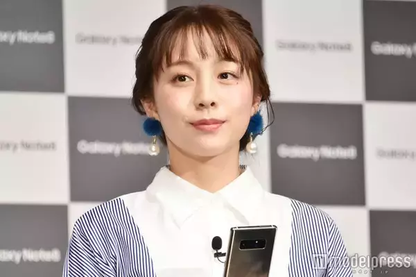 「第3子出産の鈴木あきえ、産後1ヶ月半で仕事復帰 現場での赤ちゃんとの2ショットに反響「素敵な現場」「可愛らしい」」の画像