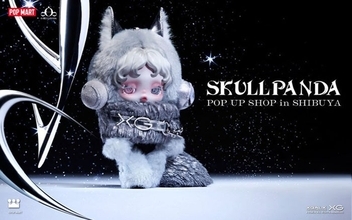 XG、人気アートトイ「SKULLPANDA（スカルパンダ）」と日本限定コラボ デザイン公開