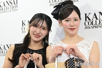 美人プロゴルファー・臼井麗香＆臼井蘭世、姉妹での初ランウェイは「人生の中で1番緊張」【関コレ2026S/S】