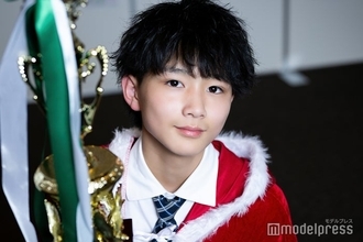 “日本一のイケメン中学一年生”白坂洵葵くん、俳優＆モデルの夢に向かって挑戦 憧れ・Snow Man目黒蓮への思い語る【男子中学生ミスターコン2025】