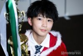 “日本一のイケメン中学一年生”白坂洵葵くん、俳優＆モデルの夢に向かって挑戦 憧れ・Snow Man目黒蓮への思い語る【男子中学生ミスターコン2025】