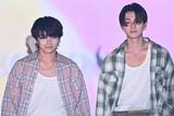 「WILD BLUE宮武颯＆鈴陽向、チェックシャツでお揃い「クール系で歩いて来たかと思えば」「リムレスセクシー」の声【TGC2026 S/S】」の画像1