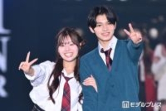 「今日好き」しゅんゆまカップル、腕組みランウェイ「今日も優真ちゃんが可愛すぎました」ラブラブ全開でぺこぱらツッコミ【関コレ2026S/S】