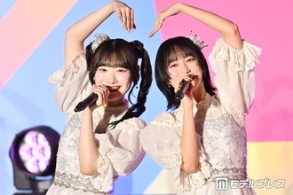 ＝LOVE、齋藤樹愛羅がピンク髪復活＆野口衣織がハイトーンイメチェン 国立ライブでの新ヘアに「可愛すぎて心臓止まるかと」「最高のサプライズ」と反響殺到