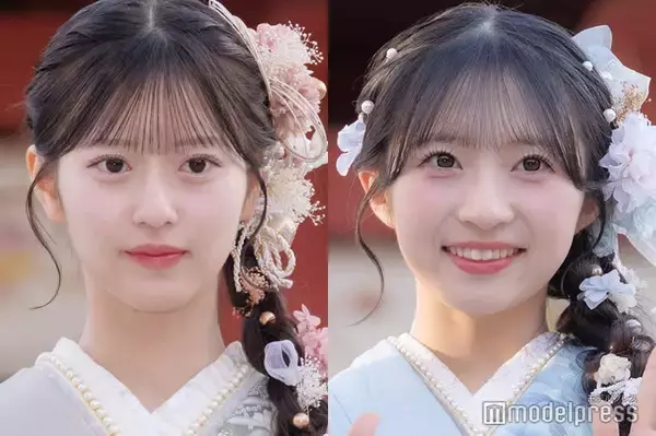 AKB48初“研究生センター”、美脚際立つミニスカ姿 同期とのお揃いディズニーコーデに「レベチのスタイル」「仲良しコンビ尊い」と絶賛の声