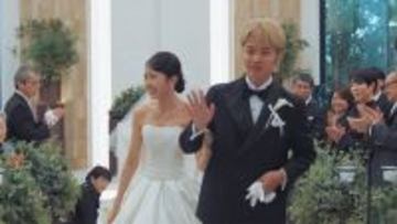 恋リアで話題・あみ＆こうへい、感動の結婚式の様子公開 共演メンバーから祝福・涙のシーンも
