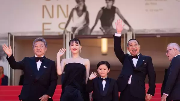 千鳥・大悟、カンヌで綾瀬はるかをエスコート「箱の中の羊」上映後9分間スタンディングオベーション続く