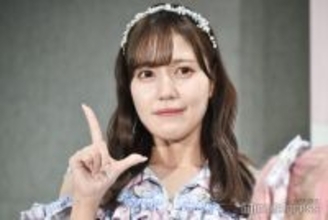 ＝LOVE諸橋沙夏、ミニワンピ×黒タイツで美脚透ける「彼女感すごい」「大人っぽい」と反響