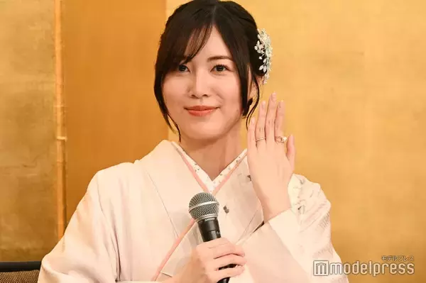松井珠理奈、七五三＆28歳結婚会見の着物姿比較ショットが話題 本人も「全然変わってなくて笑っちゃう」