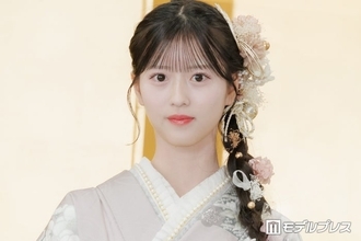 AKB48初“研究生センター”「人生初髪を染めました」ピンクヘア姿披露「騙された」「新鮮で可愛い」