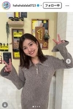 元SKE48フリーアナ、膝上ゴルフウェアで美脚スラリ「健康的」「一緒にラウンドを回りたくなる」と反響