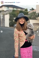 熊谷真実、大胆肩出しドレスで大人の魅力開放「妖艶」「圧倒的なオーラ」と反響