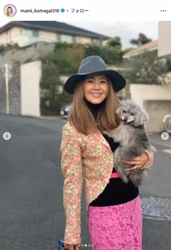 熊谷真実、大胆肩出しドレスで大人の魅力開放「妖艶」「圧倒的なオーラ」と反響