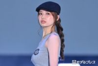 元日向坂46濱岸ひより、ノースリーブでヘルシー肌見せ クールな姿に「爆イケすぎ」「雰囲気違くてびっくり」の声【ガルアワ2026SS】