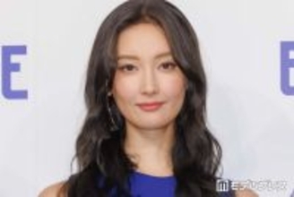 菜々緒、大胆スリットから美脚スラリ「絵画のように美しい」「圧巻」と絶賛の声