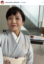 三田寛子、夫・中村芝翫の舞台千秋楽を報告 息子たちとの家族4ショットに「豪華すぎる」「両親どっちにも似てる」の声