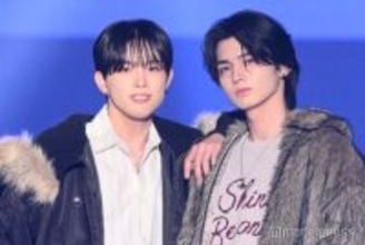 aoen優樹＆輝、ペアでランウェイ登場 スラリスタイル際立つウォーキング【TGCしずおか2026】