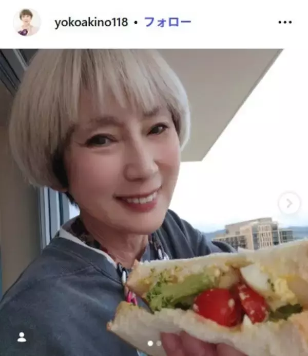 「秋野暢子、フライパンで作る「ちょっと変わった」朝食メニュー披露「簡単で美味しそう」「真似したい」の声」の画像