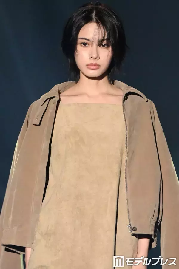 安斉星来、全身ブラウンコーデでオーラ全開「スタイル良すぎ」「おしゃれ」と反響【TGC松山2026】