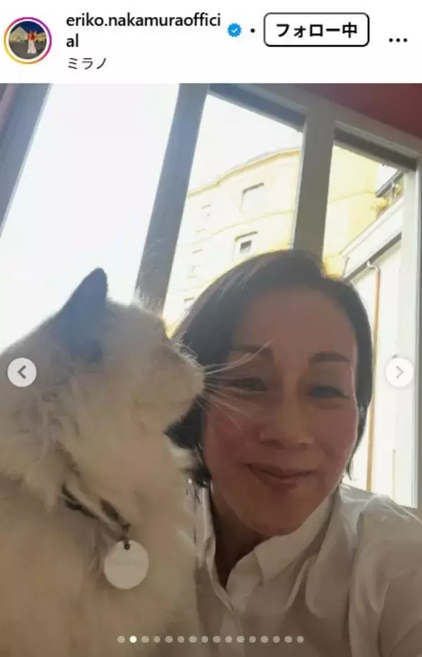 中村江里子アナ、夫＆次女との3ショット公開「笑顔が最高」「お洒落な家族」の声