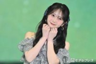 ≠ME谷崎早耶、首かしげ＆投げキスにキュン「破壊力すごい」「釘付け」と絶賛の声【ガルアワ2026SS】