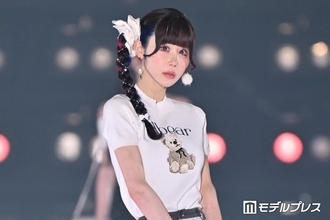 ゆりにゃ、ショーパン×太ももリボンで圧巻美脚「異次元のスタイル」「オーラすごい」と反響【関コレ2026S/S】