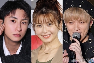 AAA宇野実彩子・與真司郎・末吉秀太、ファンミビジュアル公開に反響相次ぐ「この写真だけで泣ける」「メンカラ衣装素敵」