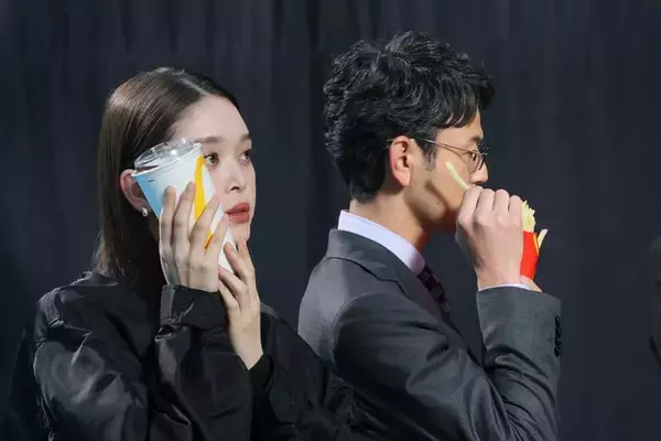 妻夫木聡＆高石あかり、2度目の共演でさらに息ピッタリ アクション映画さながら緊迫感溢れるマック新CM