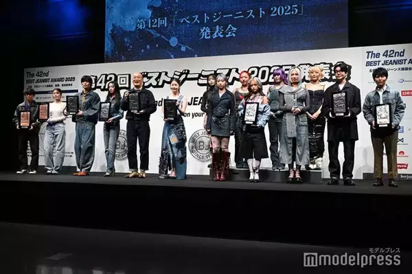 Snow Man目黒蓮・今田美桜・HANAら「ベストジーニスト2025」発表 目黒は2年連続受賞の快挙【一覧】