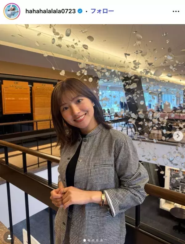 元SKE48フリーアナ、美ボディ際立つぴったりタンクトップ＆ミニスカコーデ披露「爽やかセクシー」「スタイル良すぎ」の声