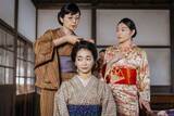 「【風、薫る 第27回あらすじ】りん・直美ら、洋髪に変えさせられる」の画像1