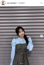 AKB48メンバー、“ミント色”ヘアスタイル公開「めちゃくちゃ似合ってる」「妖精かと思った」の声