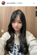 元ばんばんざい流那の妹・莉那（りな）、大胆イメチェン姿に絶賛の声「お人形さんみたい」「さらに可愛く進化してる」