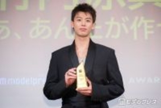 竹内涼真、主演俳優部門1位「あんたが」勝男は“真面目”に役作り「ダサくしてるつもりは一切ない」【モデルプレス ベストドラマアワード 授賞式】