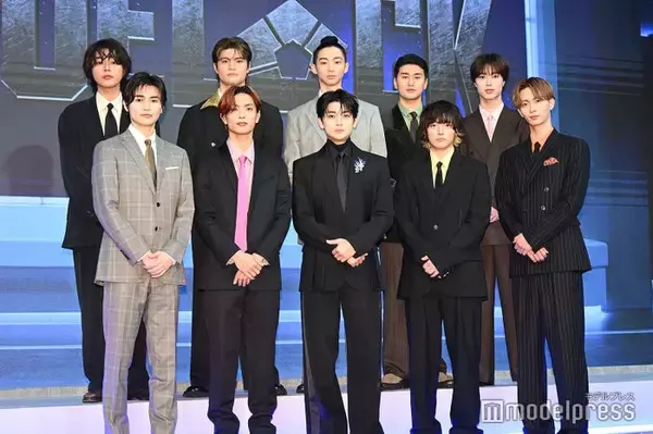 高橋文哉、櫻井海音、なにわ男子・高橋恭平ら、実写映画「ブルーロック」製作報告会にキャスト10人集結 公開日は8月7日に決定