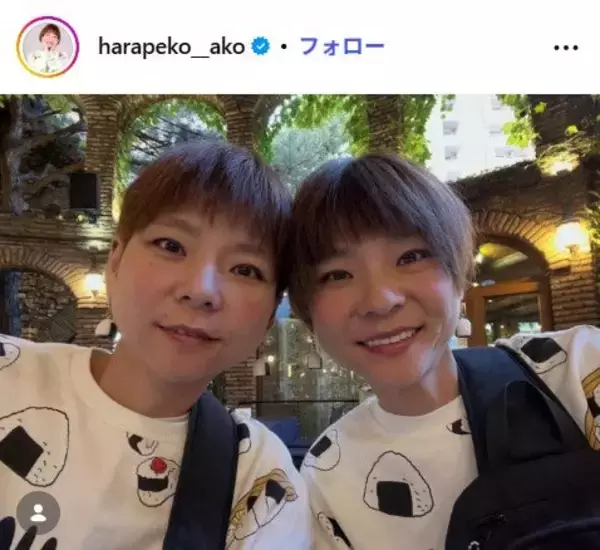 大食い双子姉妹・はらぺこツインズ「今までで一番短くなった」5ヶ月ぶりのヘアカット報告「before afterがすごい」
