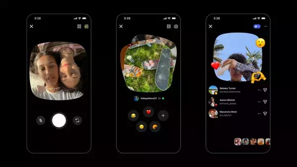 Instagram新機能「Instants」リリース 友達の閲覧後に自動削除・日常の一コマを共有可能