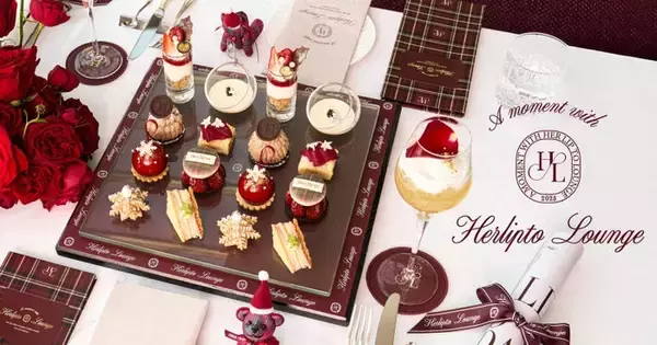 「Her lip to」×コンラッド東京、初のコラボアフタヌーンティー開催 限定コンラッド・ベアも登場