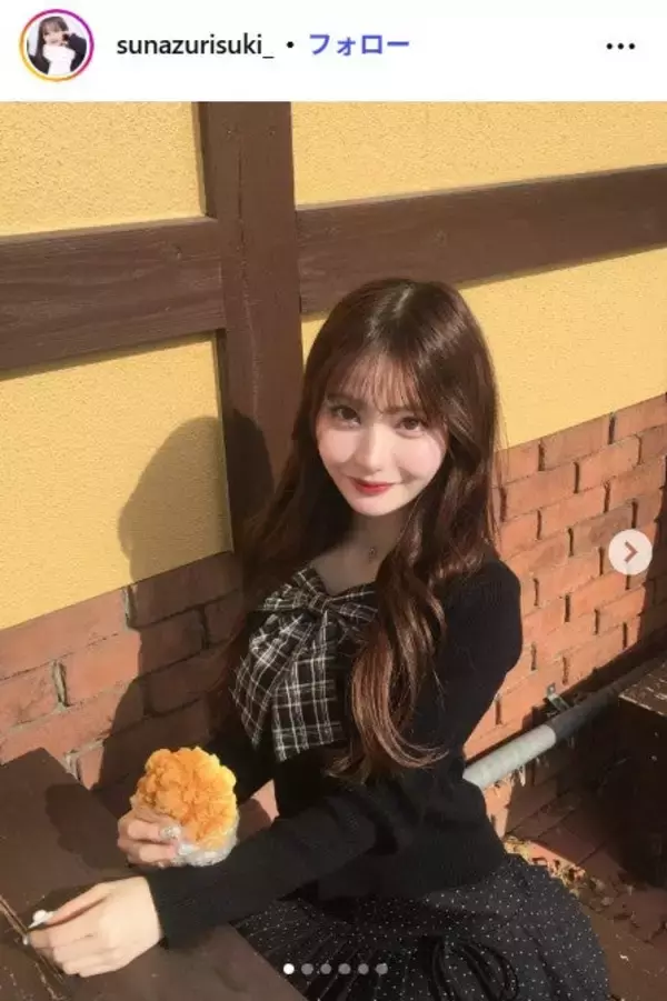 仮面高校生の妹で話題・すなずりかりん、ミニスカでスラリ美脚輝く「風が強くてスカート押さえるのに必死でした」